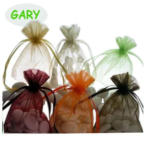 Organza Shampoo Gift Bag/ Transparent Pouch with Drawstring