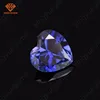 Top quality customized Heart cut blue Synthetic sapphire price sale for Bangkok