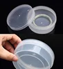 Painting Box Top Grade Eco-friendly PP Case Clear Safety Round Shape Plastic Box