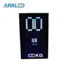 56x100x2.8mm dot matrix VA lcd Displays Use For Elevator