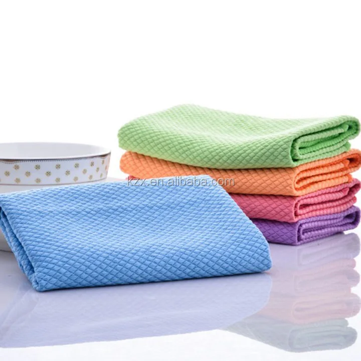 french terry fabric microfiber cleaning cloth