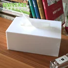 UNIVERSE custom plexiglass cube color acrylic frost tissue box