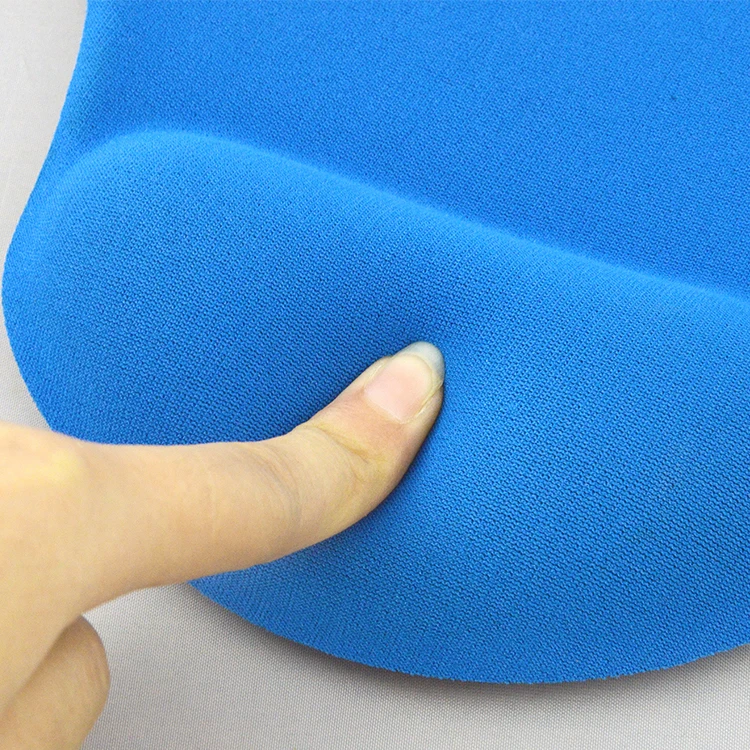 2019 Custom mouse pad with gel wrist rest Personalised mouse pad passed