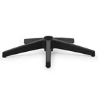 Swivel plate rocker tilt pneumatic revolving plastic nylon chair base