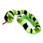 soft toy snake and talking animal plush toy