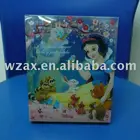 PVC pretty princess artwork packing gift box
