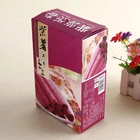 Recyclable Box Egg Printing Custom Paper Box with Tear Line Paper Packaging Box for Handmade Biscuit Egg Roll