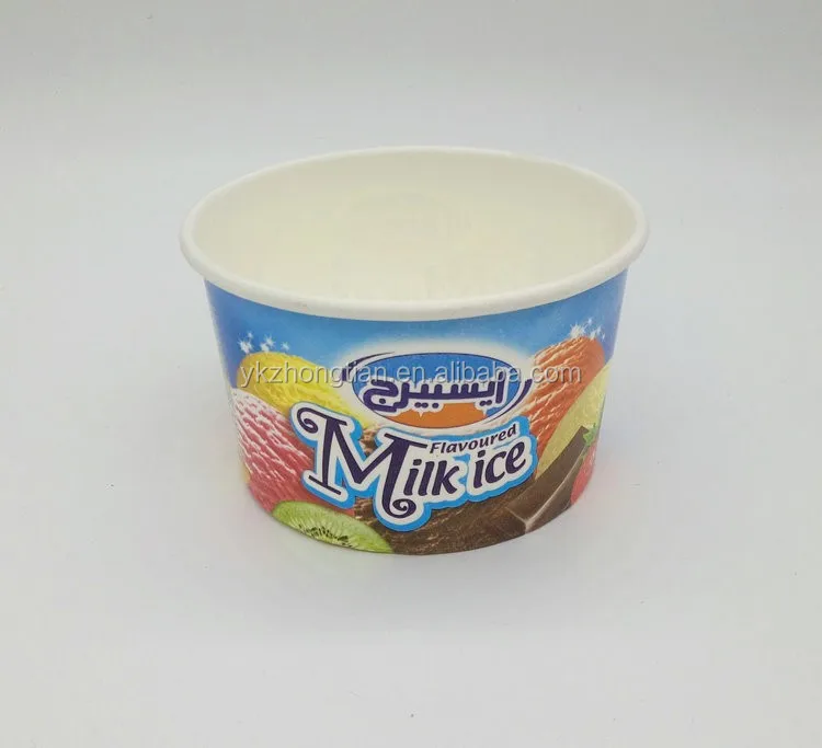 食品グレード冷凍使い捨て紙ヨーグルトカップ付きドーム蓋仕入れ・メーカー・工場