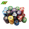 Cheap Customized Printing Poker Chip Set,Clay Casino Poker Chip