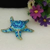 pewter handmade blue mum baby starfish wedding return gift jewelry box