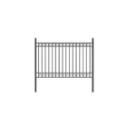 High quality European styles of Black Outdoor Decorative Aluminum Fence Panels
