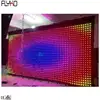 Seamless zipper connection LED curtain stage background LED Video curtain flexible stage In door