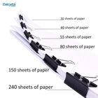 Universal binder clips large capacity black assorted sizes metal 15mm 19mm 25mm 32mm 41mm 50mm for office school