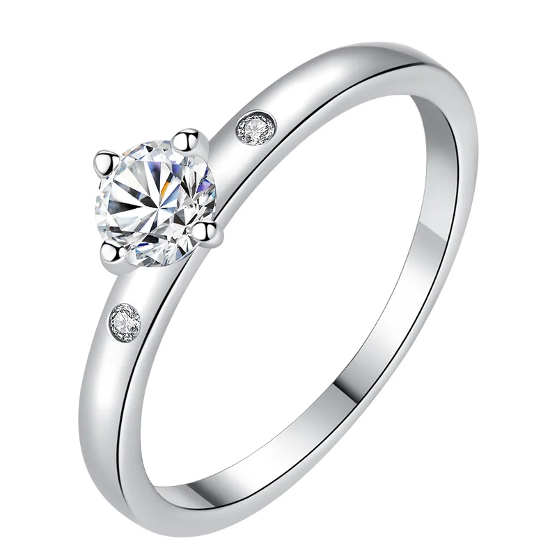Custom Wholesale 925 Sterling Silver Rings Clear Heart Crystal Zircon Finger Ring for Fashion Women Wedding Jewelry
Custom Wholesale 925 Sterling Silver Rings Clear Heart Crystal Zircon Finger Ring for Fashion Women Wedding Jewelry
