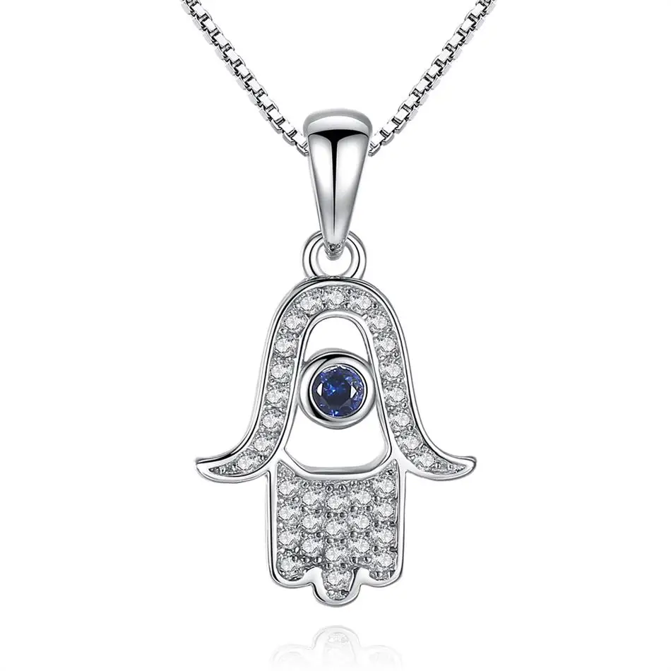 100% Real 925 Sterling Silver Necklaces Blue CZ Stone Lucky Eyes Pendant Necklace for Women Fashion Jewelry
100% Real 925 Sterling Silver Necklaces Blue CZ Stone Lucky Eyes Pendant Necklace for Women Fashion Jewelry