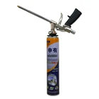 High performance polyurethane foam tile adhesive