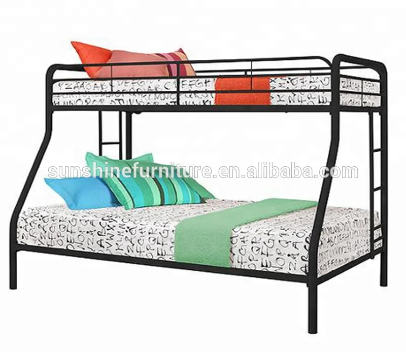 adult/kids/children 3 person bed modern cheap metal bunk bed