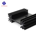 Customized aluminium profile computer heatsink aluminium led light