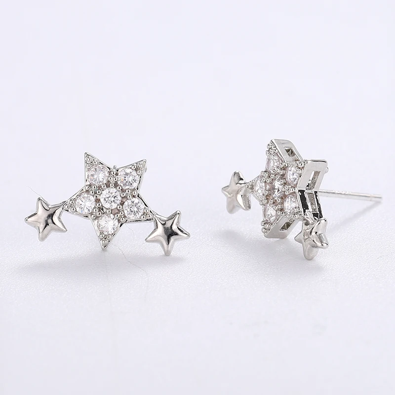 Lateefah 2019 Hot Sale Cutout Earrings Silver Pentagram Earrings Minimalist Ear Studs For Women Jewelry
Lateefah 2019 Hot Sale Cutout Earrings Silver Pentagram Earrings Minimalist Ear Studs For Women Jewelry