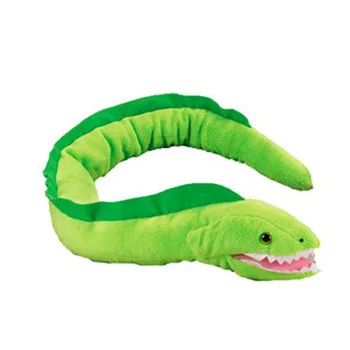 stuffed eel toy