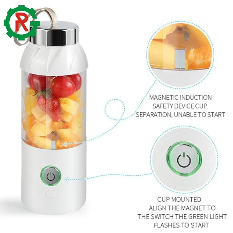 Fruit juice extractor travel blender bottle machine
