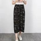 New Arrival Ladies Drawstring Personalized Summer Loose Wide Leg Pants