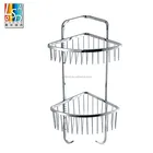 stainless steel,metal bathroom corner shelf