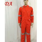 Fire resistant fire protection coverall with reflective tape