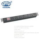 Cheap price UK electric plug splitter 13A 6way wall sockets and switches for network socket