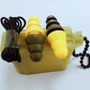 Wearing safety soundproof soft filter ear plugs for military