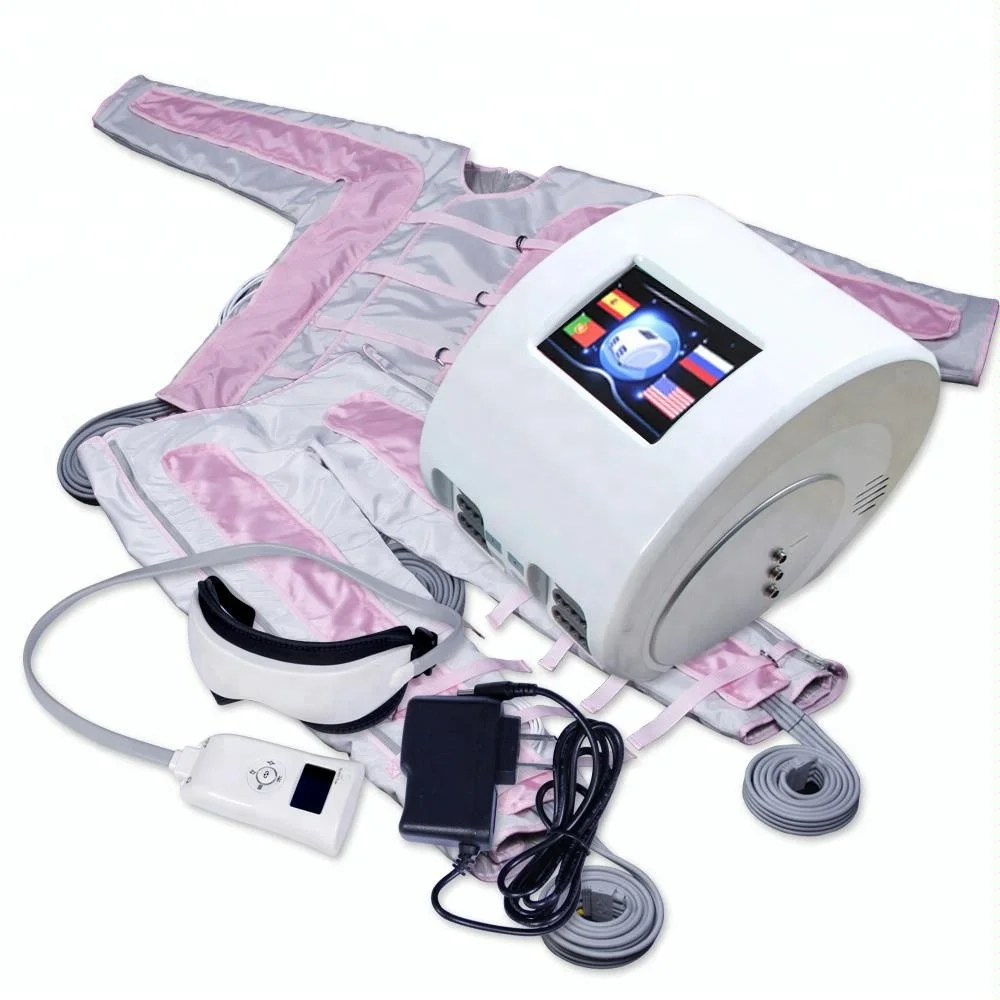 Air pressure massage machine a pressotherapie/far infrared therapy machine, Sliver 
Air pressure massage machine a pressotherapie/far infrared therapy machine, Sliver