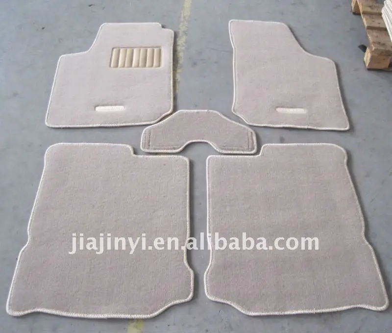 Wholesale Decorative Linen Rubber Pvc Foot Floor Car Mat