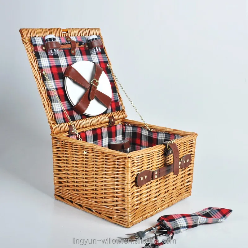 Wholesale Mini Wicker Picnic Basket For 2 Person Buy Mini Picnic