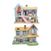 DIY Educational Toys Doll House 3D Puzzle With LED Light