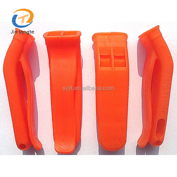 

Plastic Prevention Clip On Referee Whistle Marine Rescue Whistle Emergency Survival Whistle