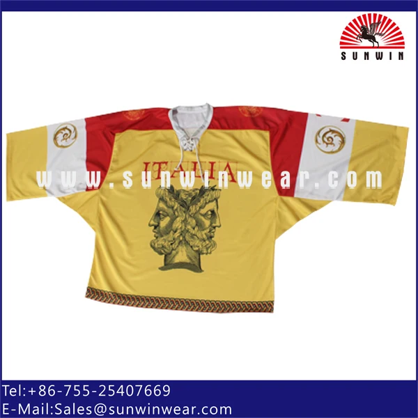 Trendy Italia hockey jersey Italy team