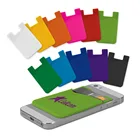 3m sticker cellphone credit card holder silicone credit card holder for mobile phone