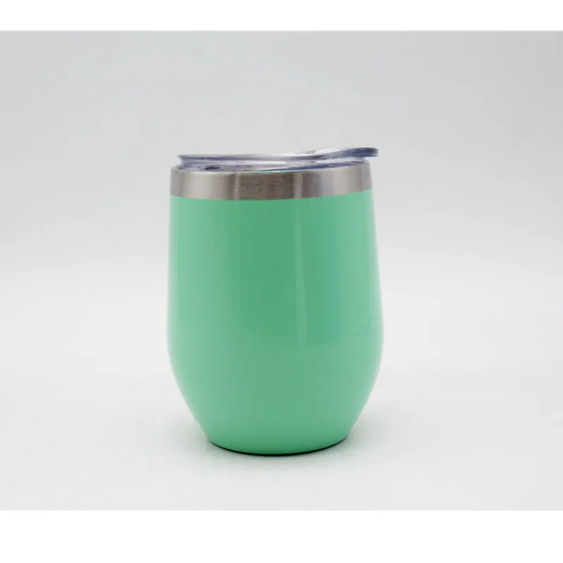 Insulated 304 vacuum 12oz Double Wall Stainless Steel Wine Tumbler with Lid,Shiny Color Stemless Wine Glass 12oz
Insulated 304 vacuum 12oz Double Wall Stainless Steel Wine Tumbler with Lid,Shiny Color Stemless Wine Glass 12oz