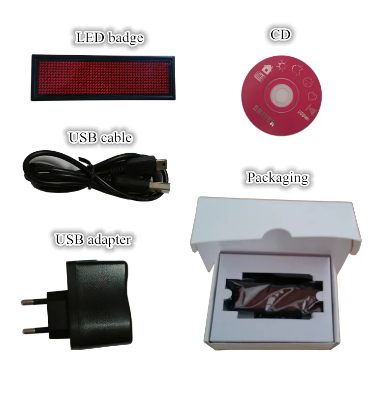 led badge (30)