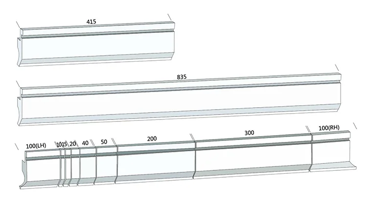 bending dies for press brake , section press brake lower knife