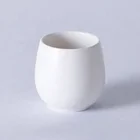 Cheap prices small size white tea coffee cup no handle ceramic mug