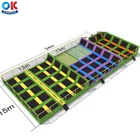OK Playground Professional Supplier business plan indoor Trampoline Park