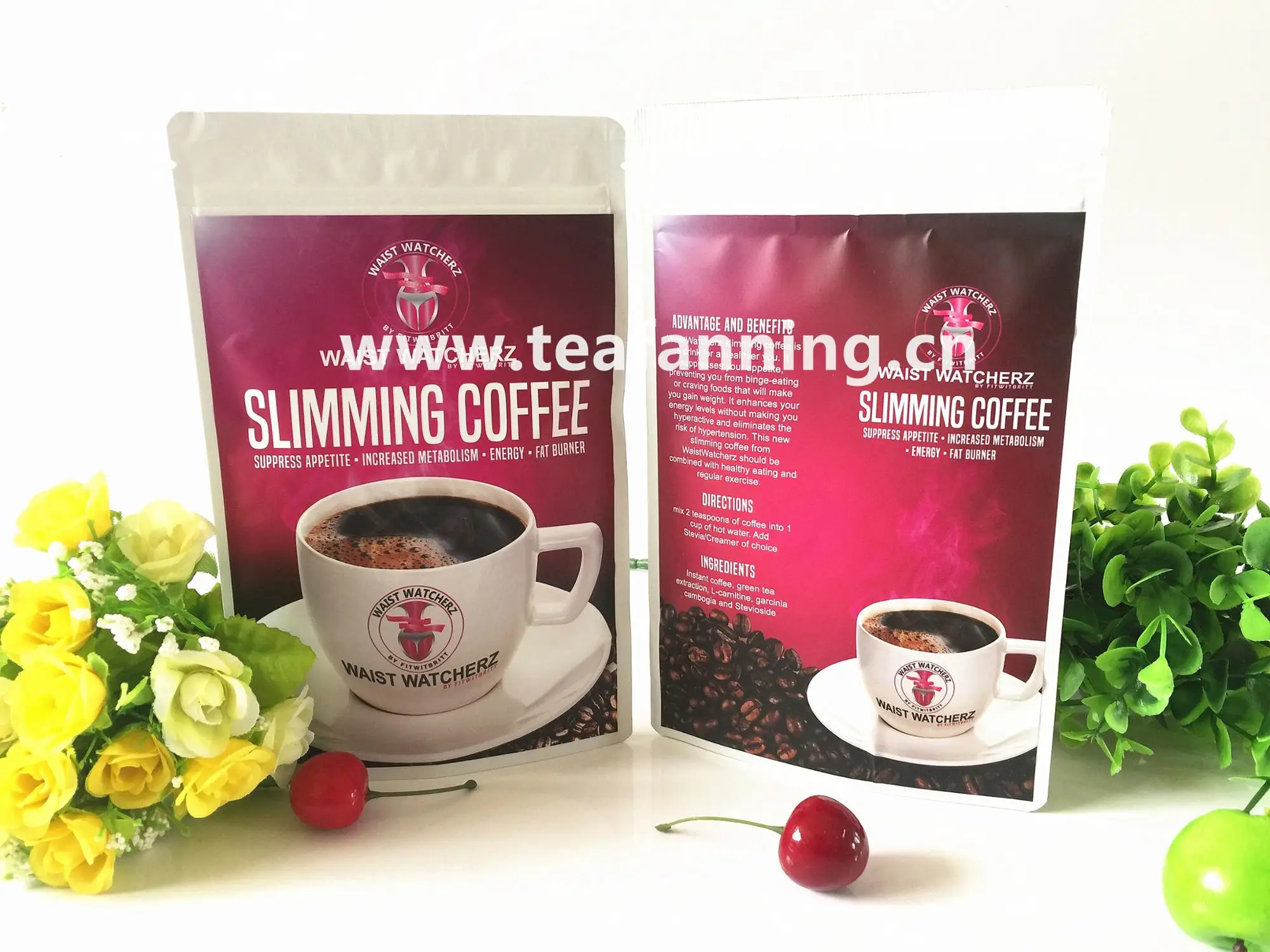 skinny instant coffee with l-carnitine and tea polyphenol