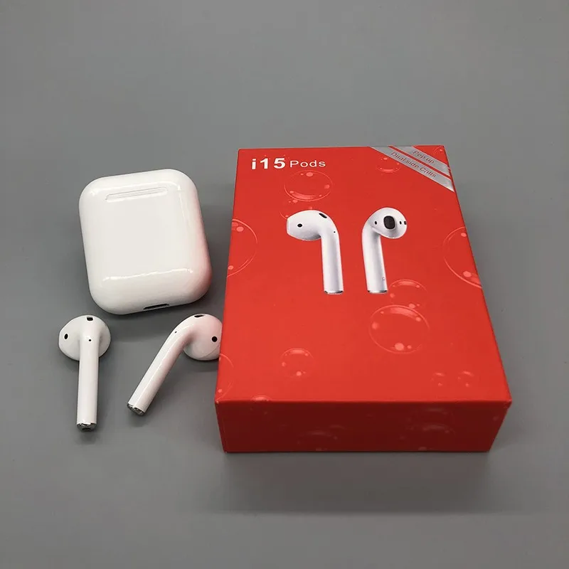 i15pods TWS True Headphones Wireless Stereo Earbuds Wireless Earphone i15pods TWS for iPhone - ANKUX.COM