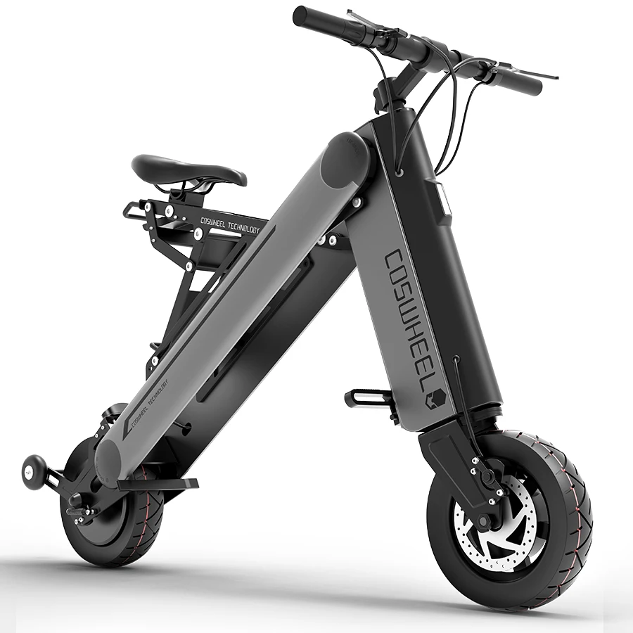 

Coswheel Folding Bicycle_Bike, 350W 30-50km/h 8.7Ah Brushless Scooter Electrico, 10inch Freedom Scooter