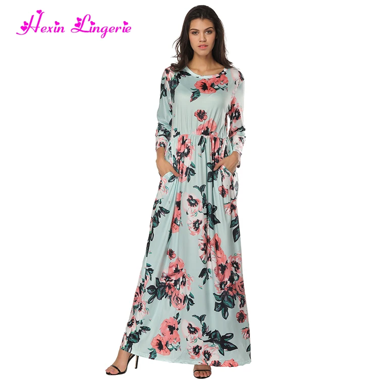 Dropshipping accepted 100% polyester Gracious Long Sleeves Satin Allover Floral Maxi Dress Round Neck
Dropshipping accepted 100% polyester Gracious Long Sleeves Satin Allover Floral Maxi Dress Round Neck