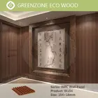 Popular indoor decoration modern design wpc exterior wood wall panels