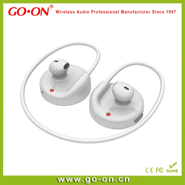 UHF/FM sport style silent disco headphone with 3 or 4 channels - ANKUX.COM