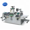 DEPAI FPL320D Small Adhesive Blank Sticker Label Flat Bed Creasing Die Cutting Slitting Machine