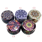 Factory Sale Clear Lid Round Metal Candle Tin Can